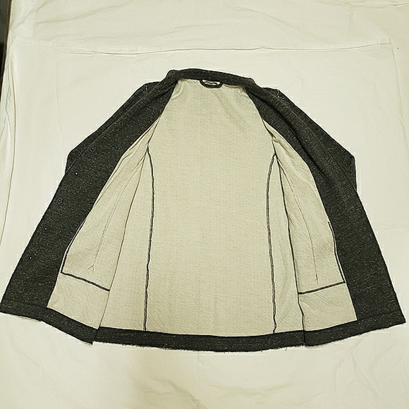 Eileen Fisher Sweatshirt Blazer Jacket Sz.S - Picture 12 of 13